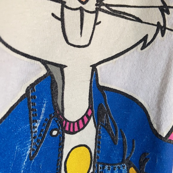 Vintage Bugs Bunny & Taz T-shirt - Picture 4 of 7
